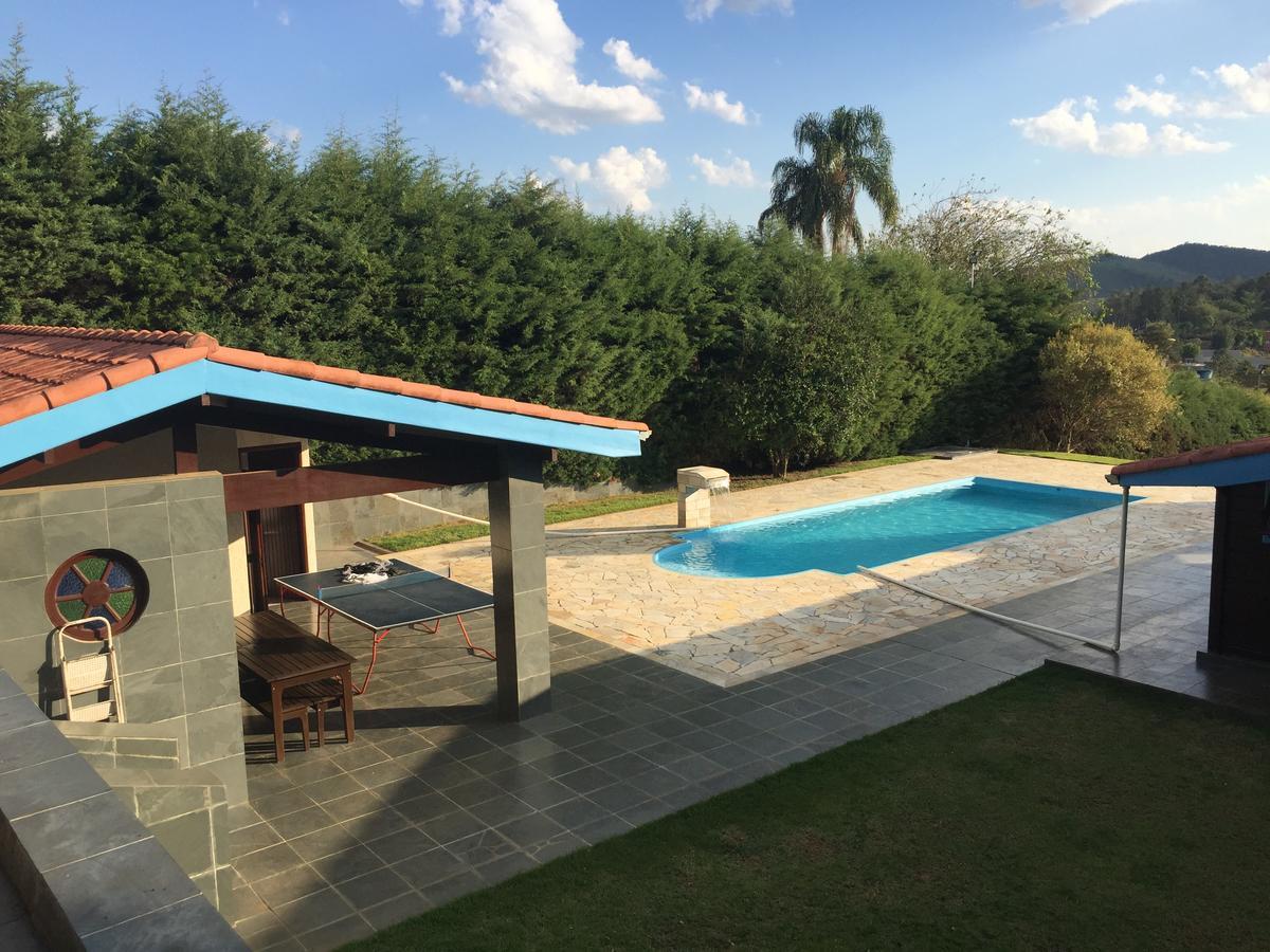 Linda Chácara com Piscina Atibaia Exterior foto