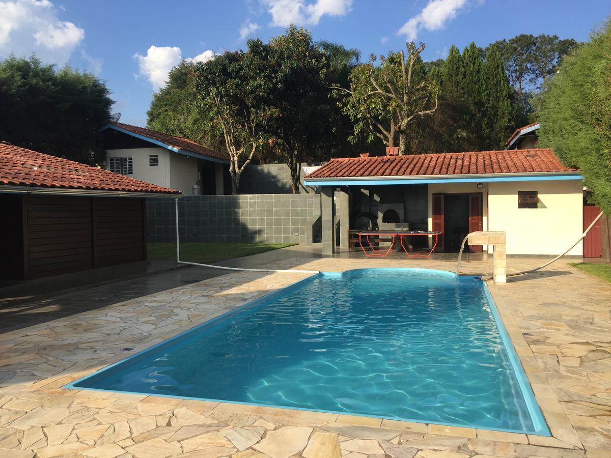 Linda Chácara com Piscina Atibaia Exterior foto